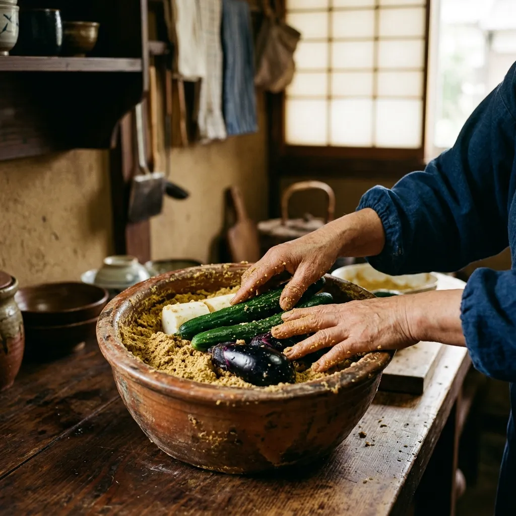 糠漬けと腸活：江戸時代の健康食