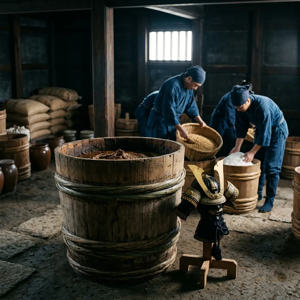 味噌と戦国時代：武将が愛した発酵食品