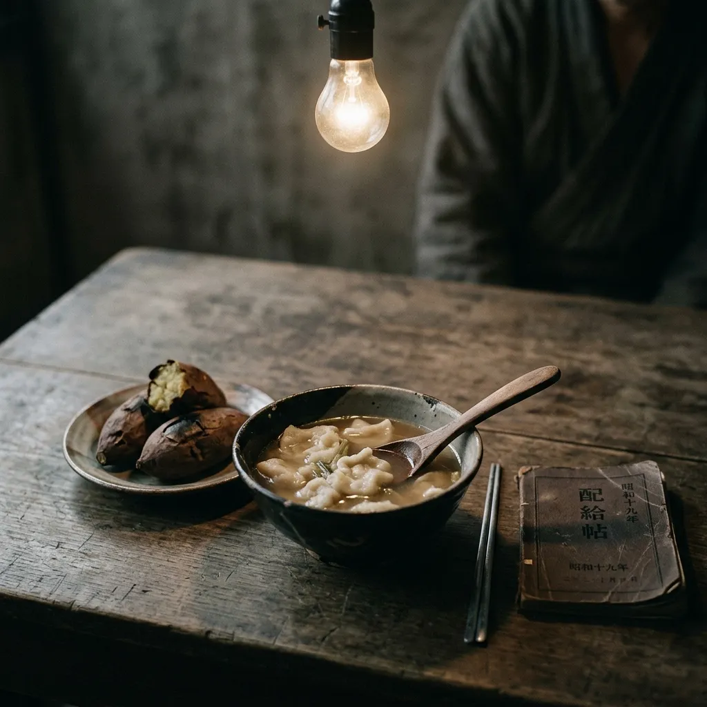 戦時中の代用食：すいとんと芋の時代