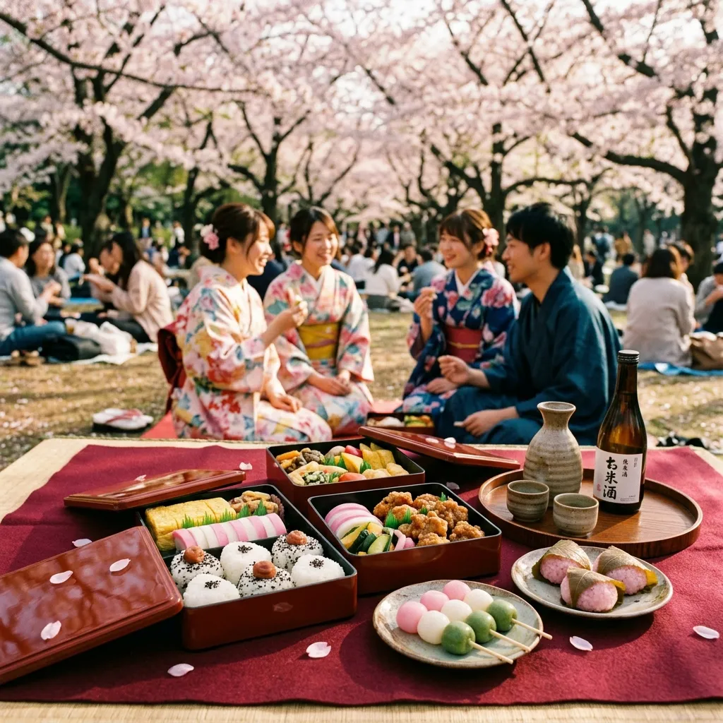 花見と食：桜の下で食べる文化の変遷