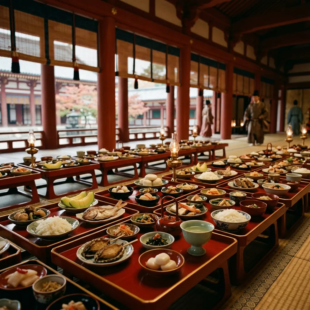 延喜式に見る宮中の食：平安貴族の食膳