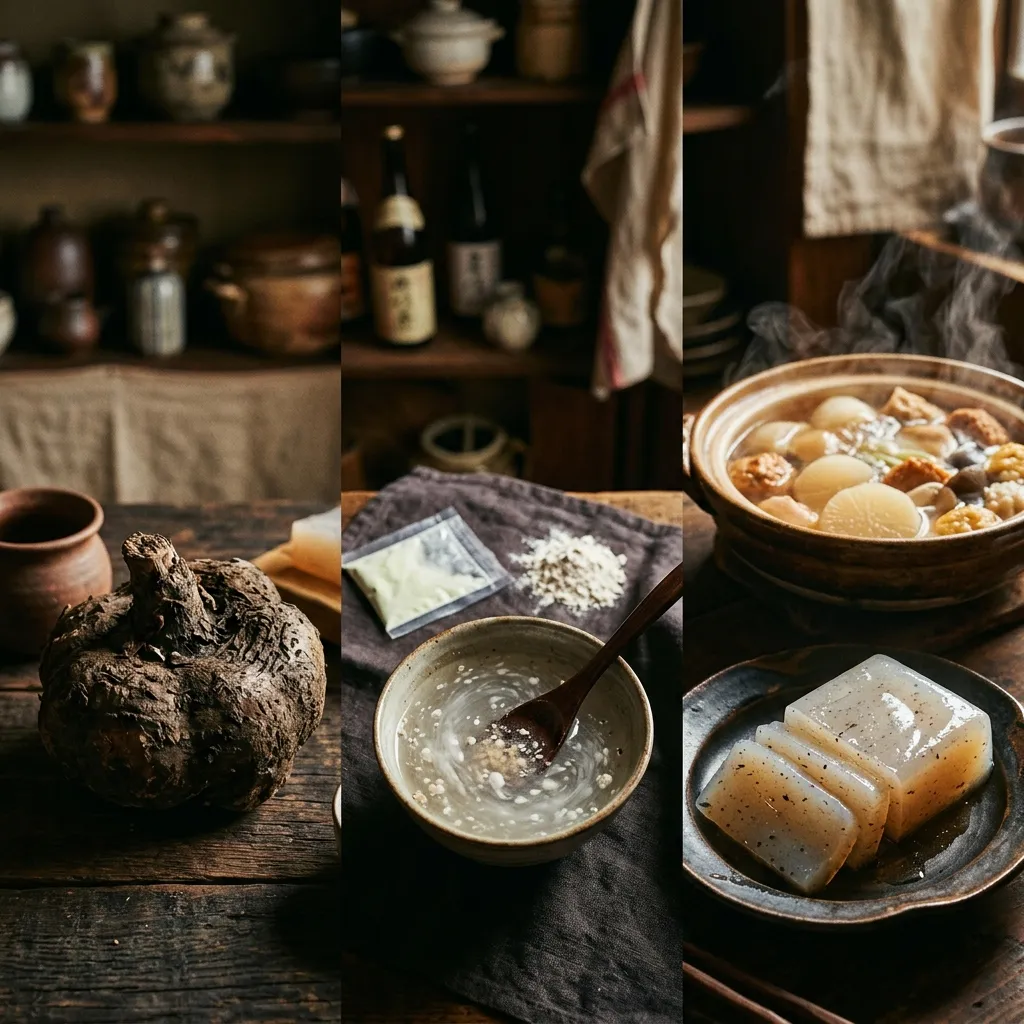 こんにゃくの謎：なぜ手間をかけて食べるのか