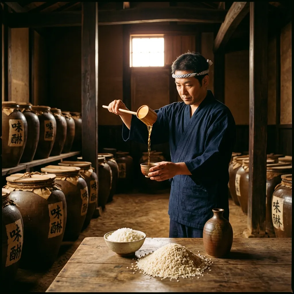 みりんの誕生：甘い酒から調味料への転身