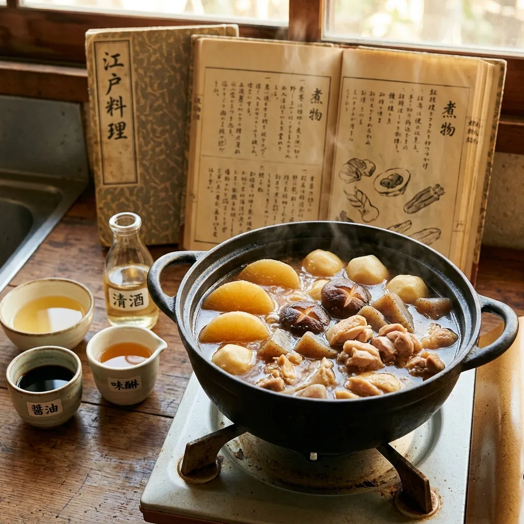 煮物の黄金比：江戸料理書に学ぶ味付けの技