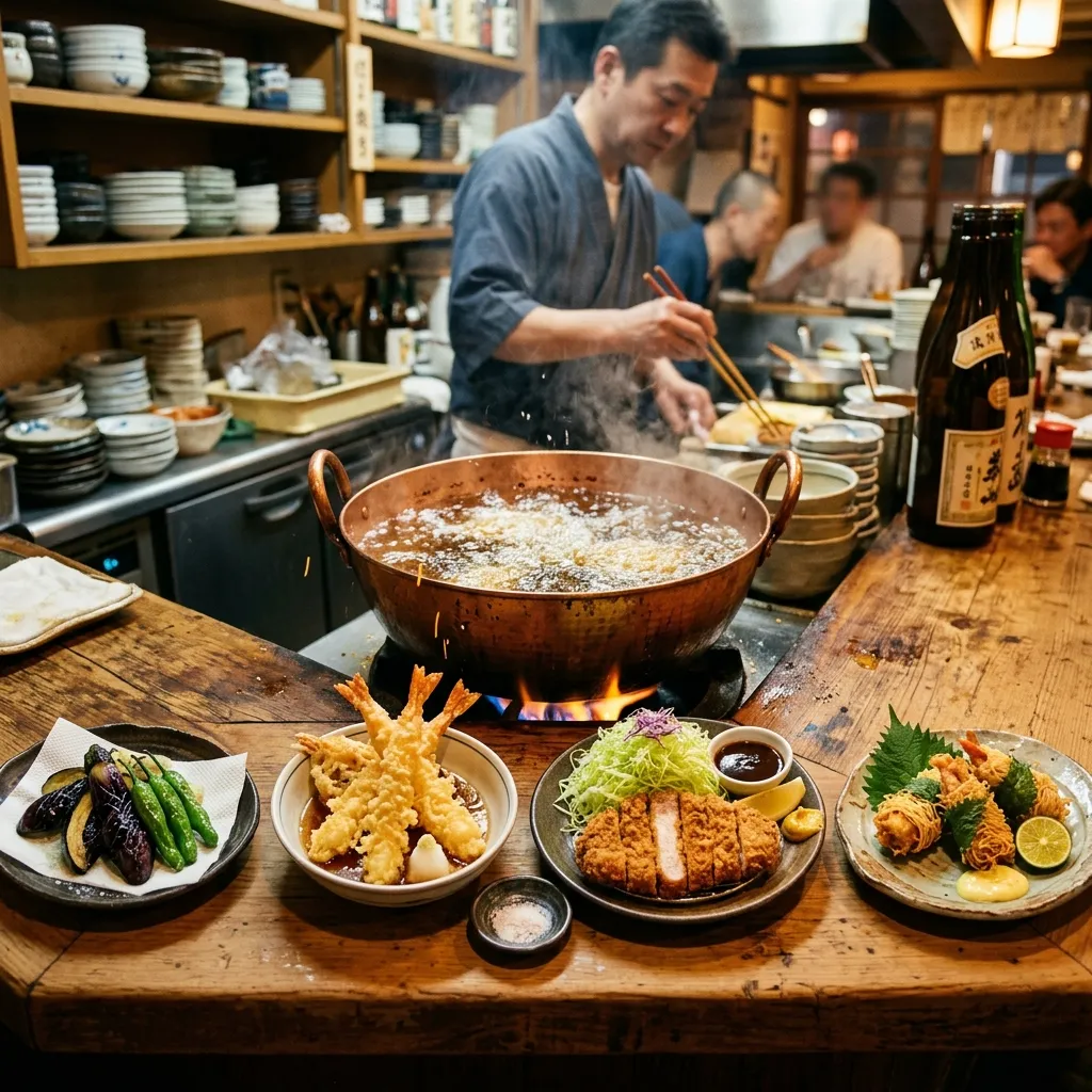 揚げ物の進化：素揚げから変わり揚げまで