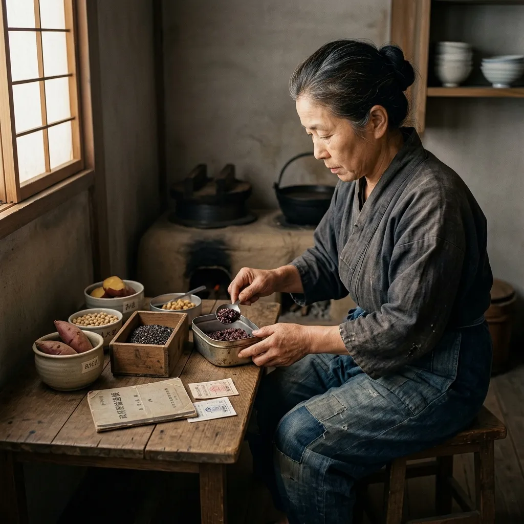 配給制度と食：戦時下の食糧管理