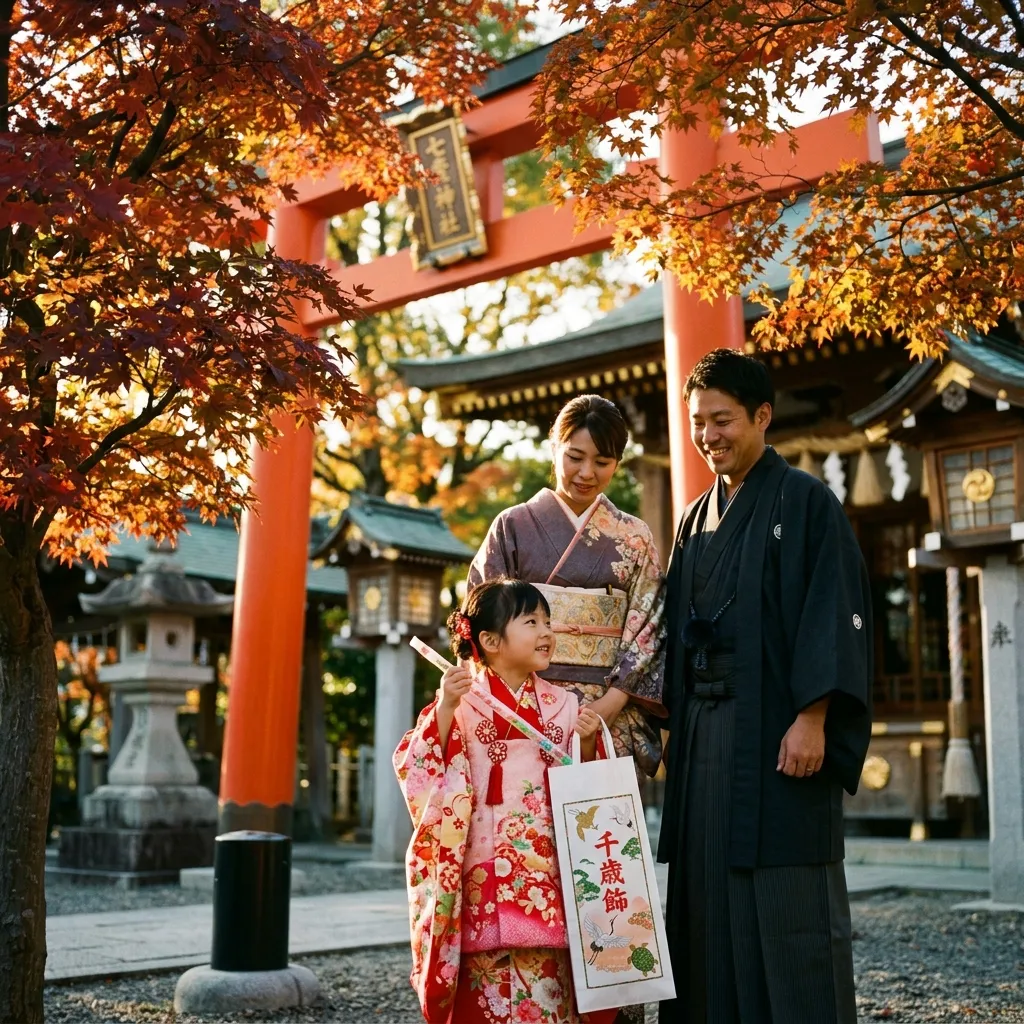 七五三と千歳飴：子どもの祝い食