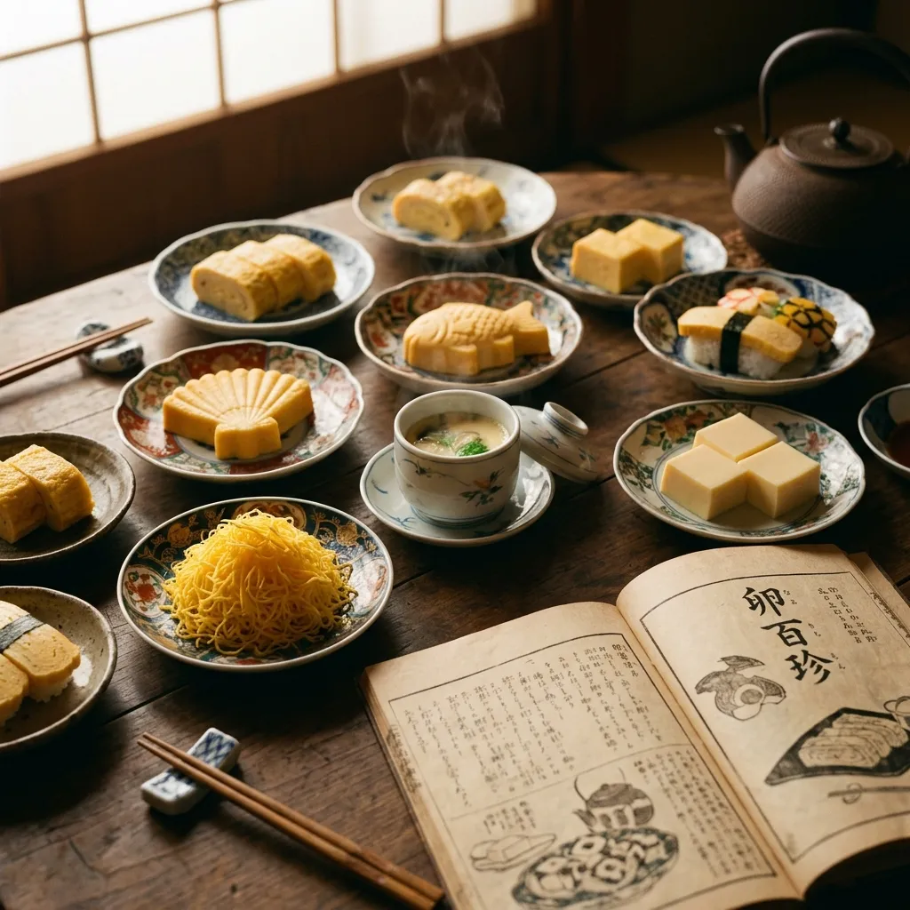 『卵百珍』を読む：卵料理のバリエーション