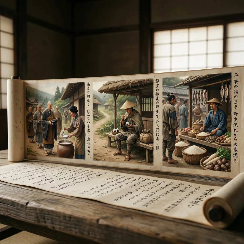 今昔物語集の食：説話に見る平安の食生活